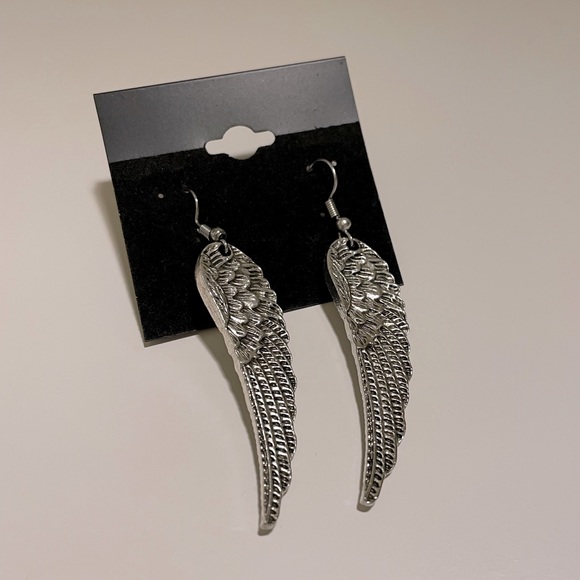 New Angel Wing Earrings - Picture 3 of 5
